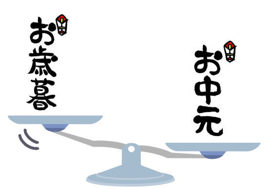 お中元VSお歳暮